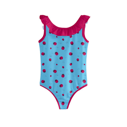 Betty Kid/Tween frilly full swimsuit