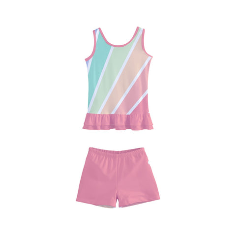 Willow Kid/Tween frilly boyleg swimsuit