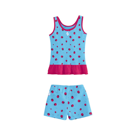 Betty Kid/Tween frilly boyleg swimsuit