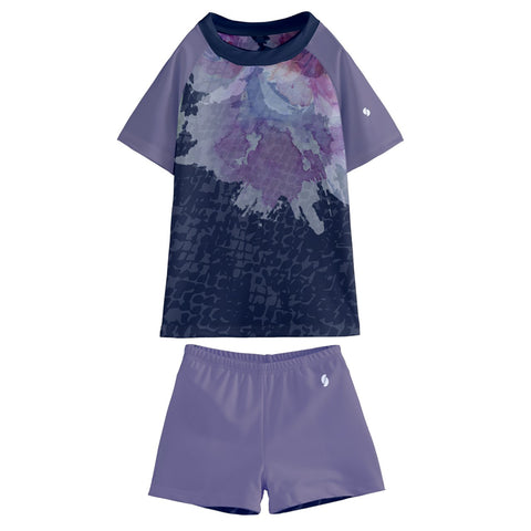 Elli Kid/Tween swim t-shirt and shorts set