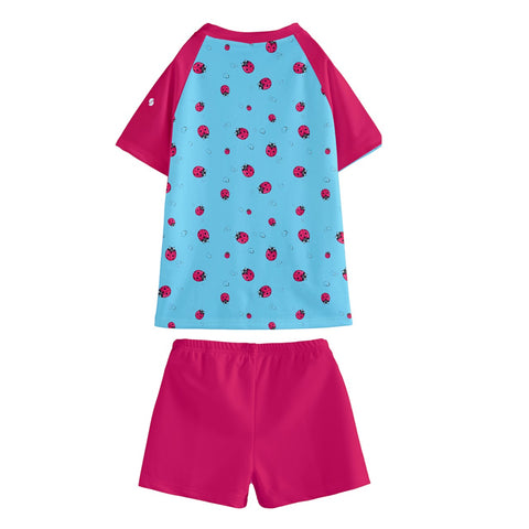 Betty Kid/Tween swim t-shirt and shorts set