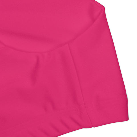 Vinnie Bright Pink Kid/Tween Two Piece Swimsuit (solid colour)