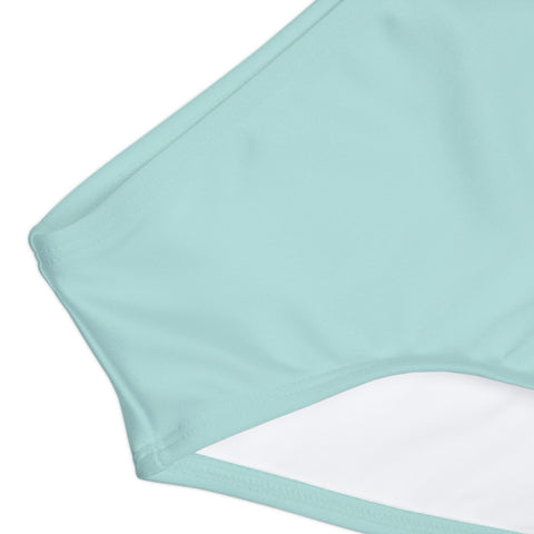 Maya Blue Kid/Tween Two Piece Swimsuit (solid colour)