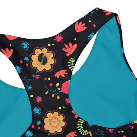 Daisy Bright Floral Kid/Tween Two Piece Swimsuit