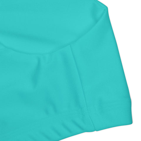 Oakley Neon Blue Kid/Tween Two Piece Swimsuit (solid colour)