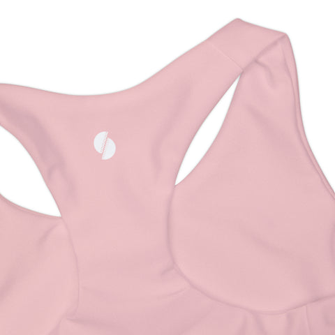 Poppie & Rosie Light Pink Kid/Tween Two Piece Swimsuit (solid colour)