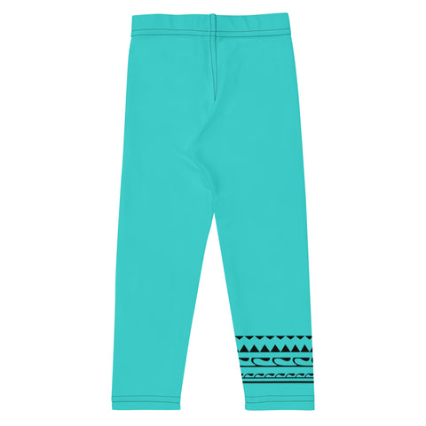 Oakley Neon Blue kid leggings