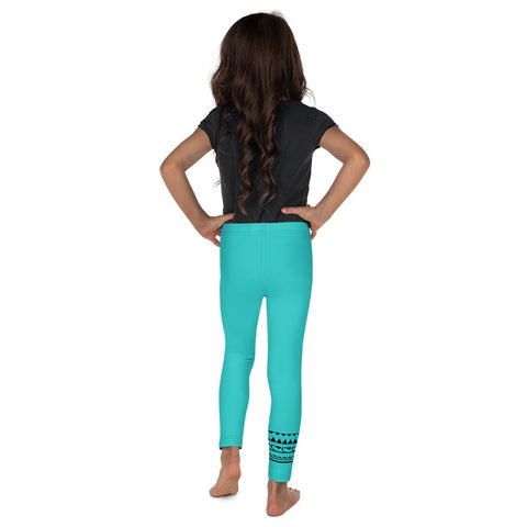 Oakley Neon Blue kid leggings