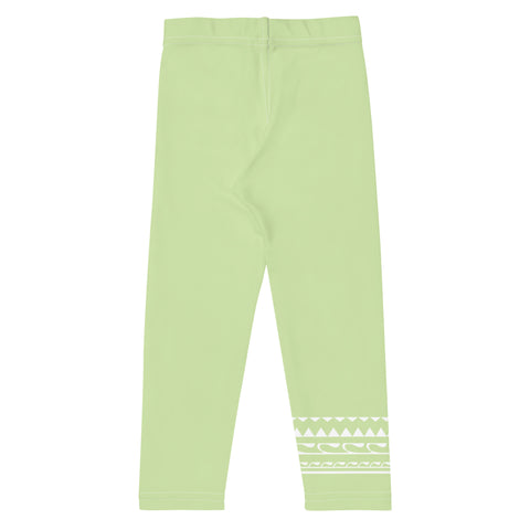 Pepper Light Green kid leggings