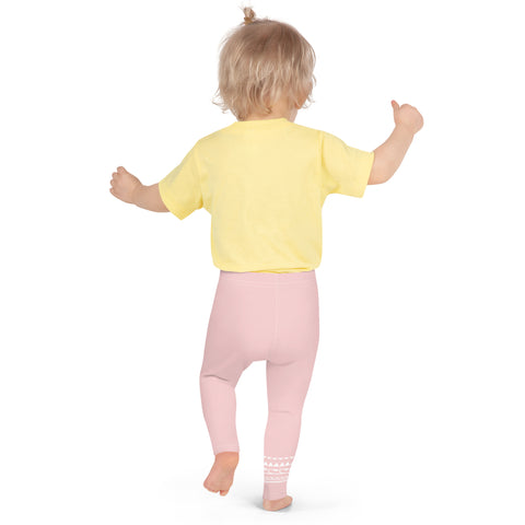 Poppie & Rosie Light Pink kid leggings