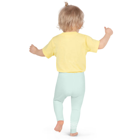 Reggie Light Green kid leggings