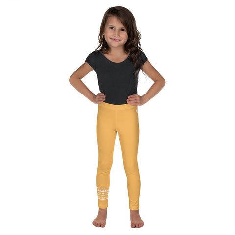 Izzy Orange kid leggings