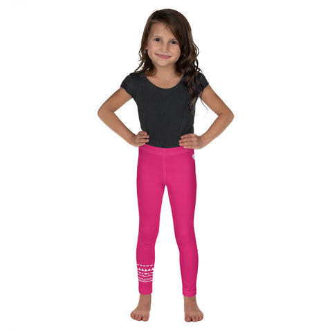 Vinnie Bright Pink kid leggings