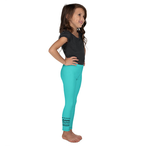 Oakley Neon Blue kid leggings