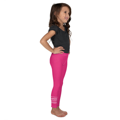 Vinnie Bright Pink kid leggings