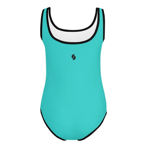 Oakley Neon Blue kid full swimsuit