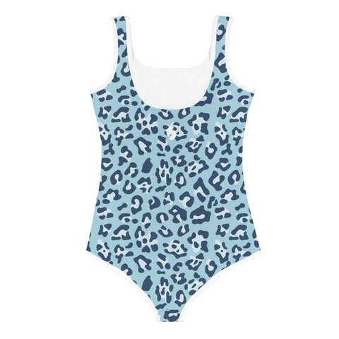 Prince Blue Leopard kid full swimsuit