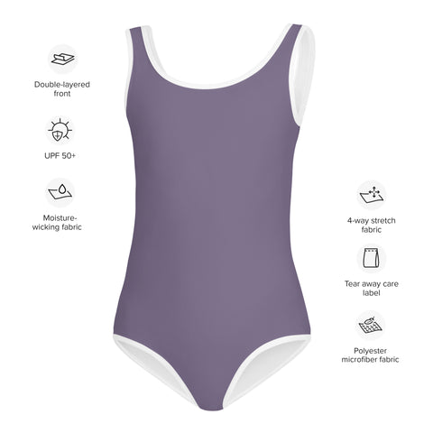 Elli Raisin Lilac kid full swimsuit