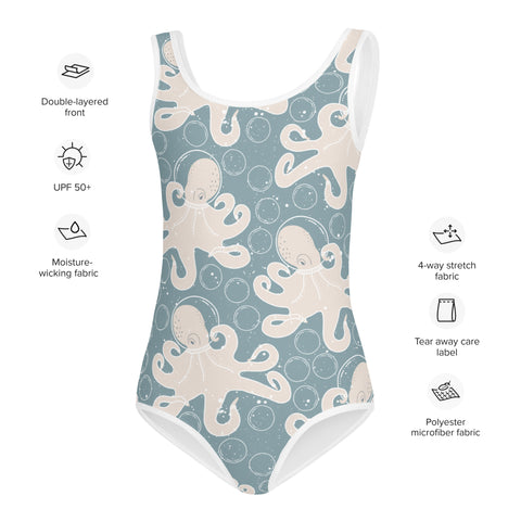 Otis Octopus kid full swimsuit