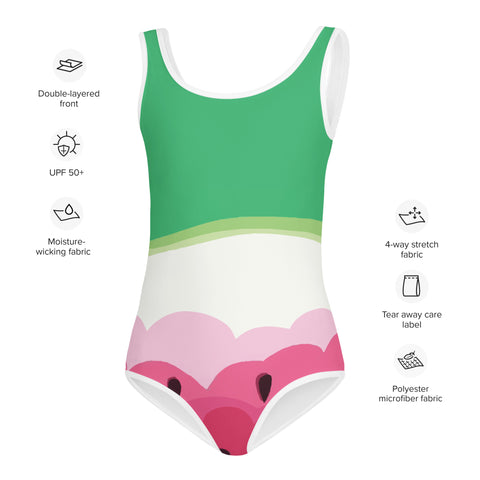 Pepper Watermelon kid full swimsuit