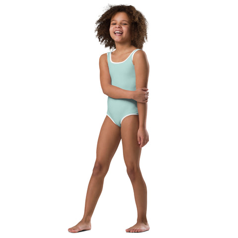 Maya Light Blue kid full swimsuit