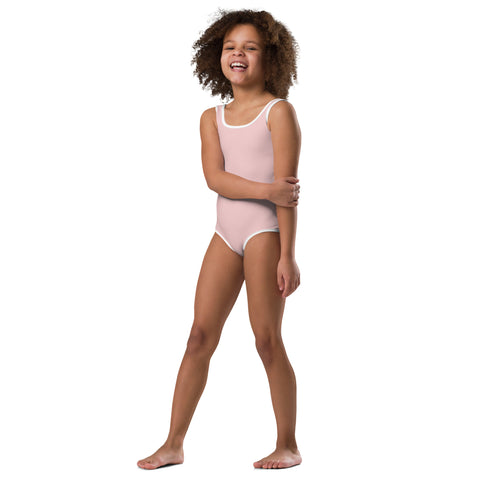 Poppie & Rosie Light Pink kid full swimsuit