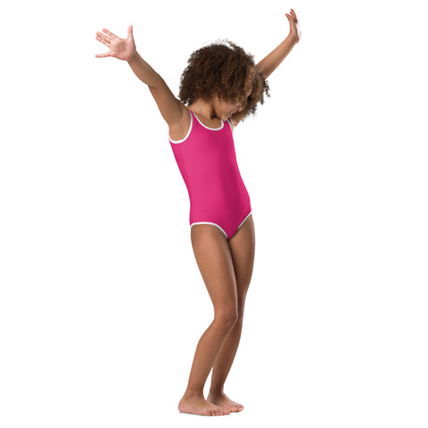 Vinnie Bright Pink kid full swimsuit