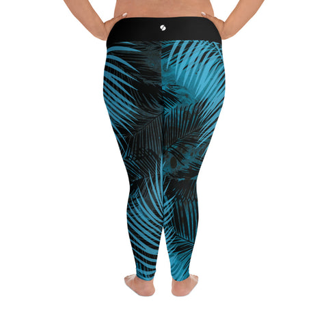 Night In The Jungle plus size leggings