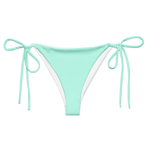 Summer Pastel Mint string bikini bottom