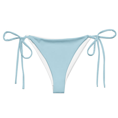 Summer Pastel Blue string bikini bottom