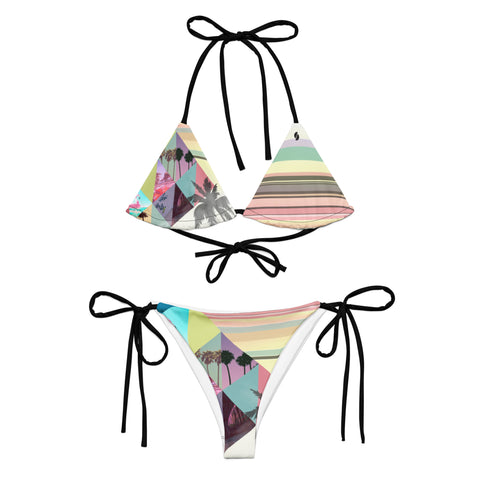 Imma coming beach! string bikini set