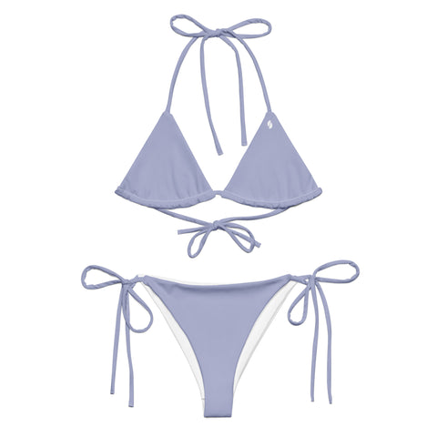 Summer Pastel Purple string bikini set
