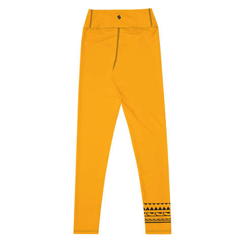 Summer Brights Orange leggings