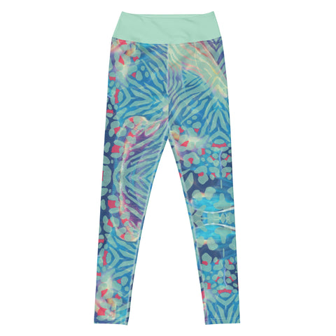 Psychedelic Tiger & Leopard Leggings