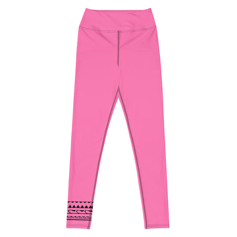 Summer Bright Candy Pink leggings