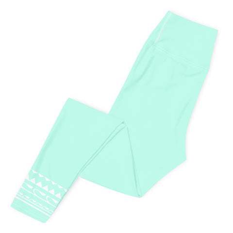 Summer Pastel Mint leggings