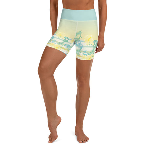 Sunny Hibiscus shorts