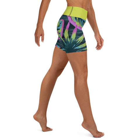 Psychedelic Jungle Neon shorts