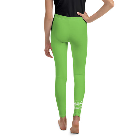 Lime Green tween leggings