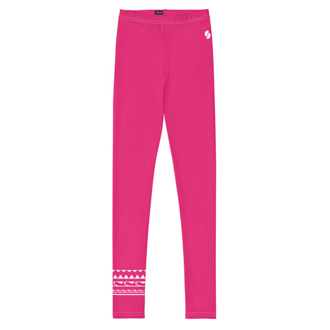 Vinnie Bright Pink tween leggings