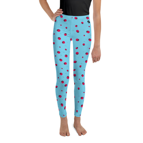 Betty Ladybugs & Raindrops tween leggings