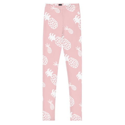 Poppie Light Pink Pineapple tween leggings
