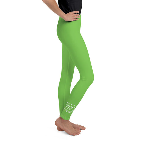 Lime Green tween leggings