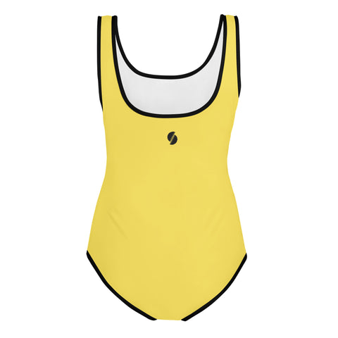 Sammy Bright Yellow tween full swimsuit