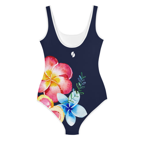 Roxy Bright Floral tween full swimsuit
