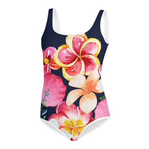 Roxy Bright Floral tween full swimsuit