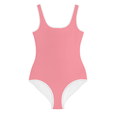 Willow Pastel Pink tween full swimsuit