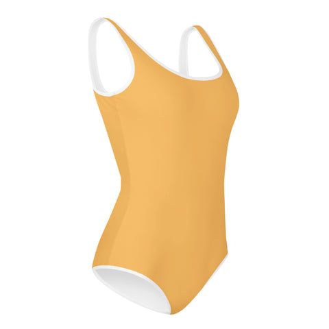 Izzy Orange tween full swimsuit