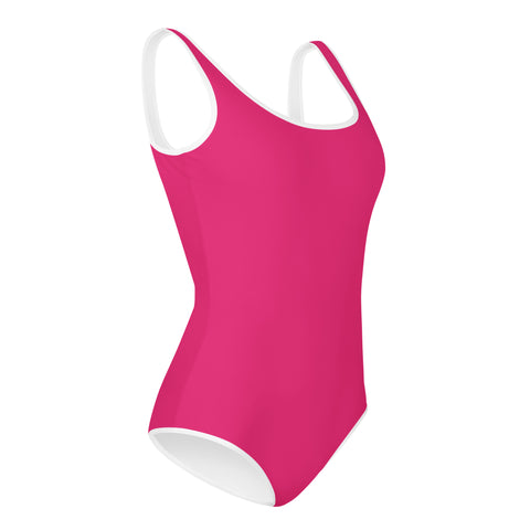 Vinnie Bright Pink tween full swimsuit