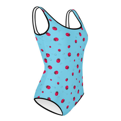 Betty Ladybugs & Raindrops tween full swimsuit